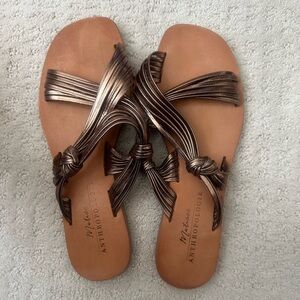 Anthropologie Authentic leather sandals
